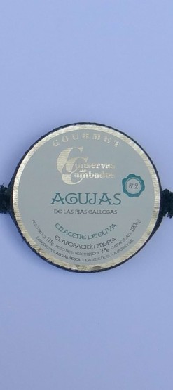 AGUJAS EN ACEITE DE OLIVA...