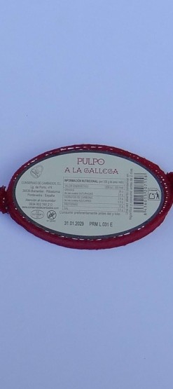 PULPO RÍA EN SALSA GALLEGA...
