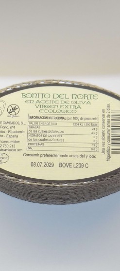 BONITO DEL NORTE EN EN AOVE...