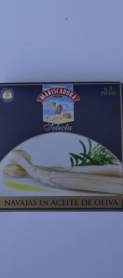 NAVAJAS EN AOVE MARISCADORA